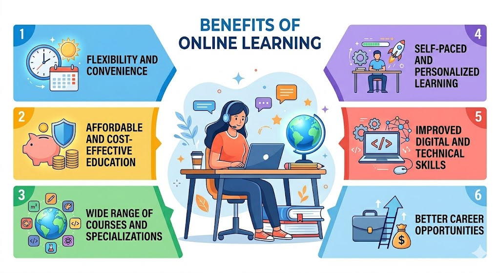 online learning benefits