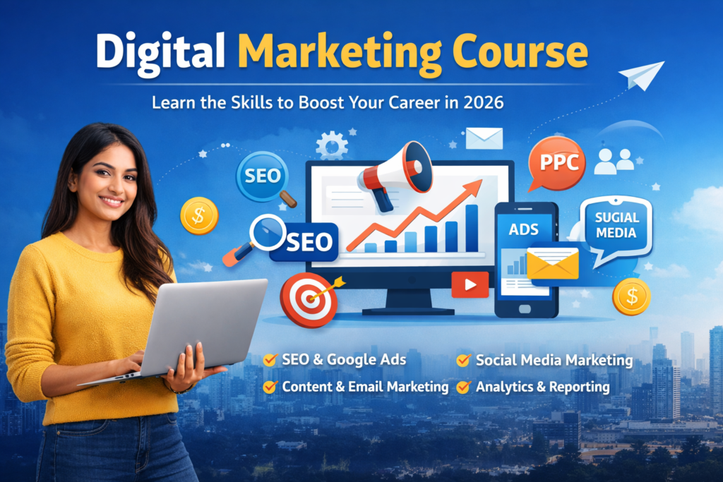 digital marketing course – complete guide