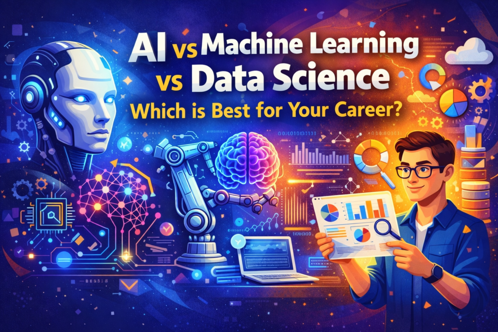 AI vs Machine Learning vs Data Science – Which is Best for Your Career?