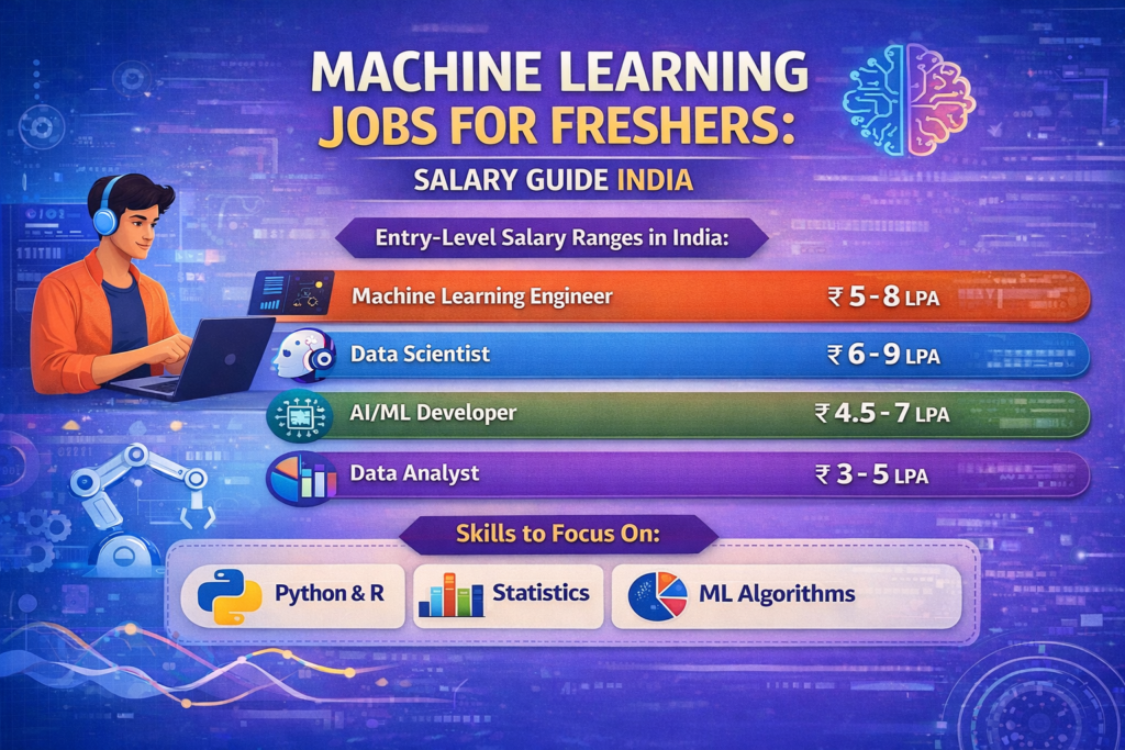 Machine Learning Jobs for Freshers Salary Guide India