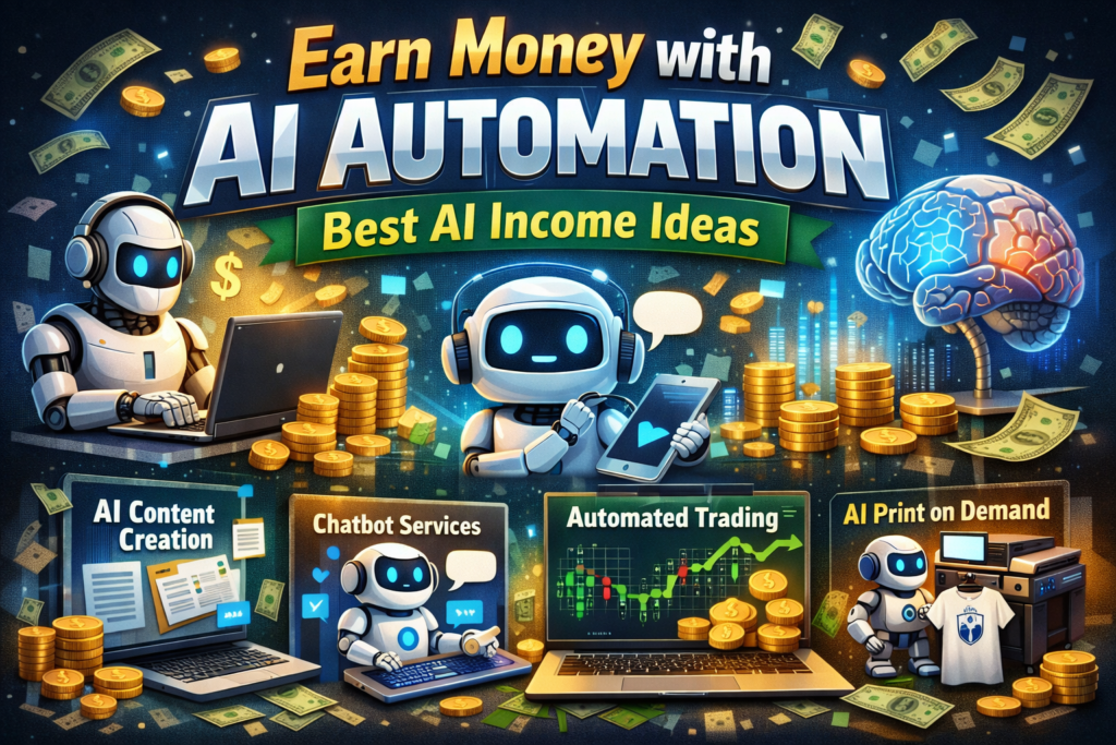 Earn Money with AI Automation: Best AI Income Ideas