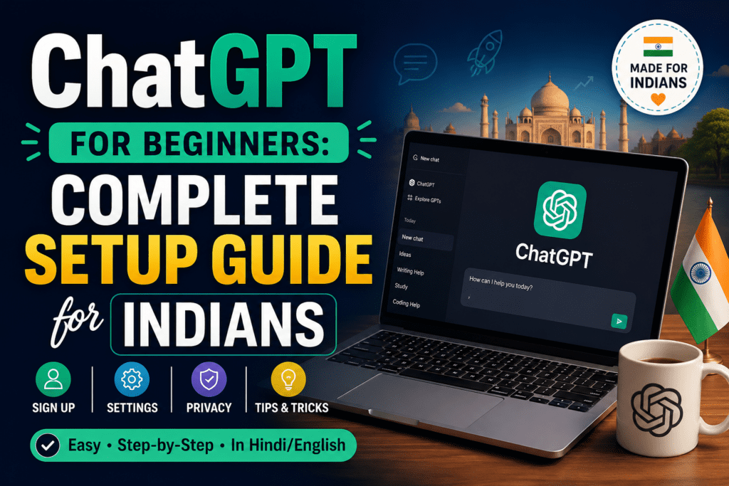 ChatGPT for Beginners Complete Setup Guide for Indians