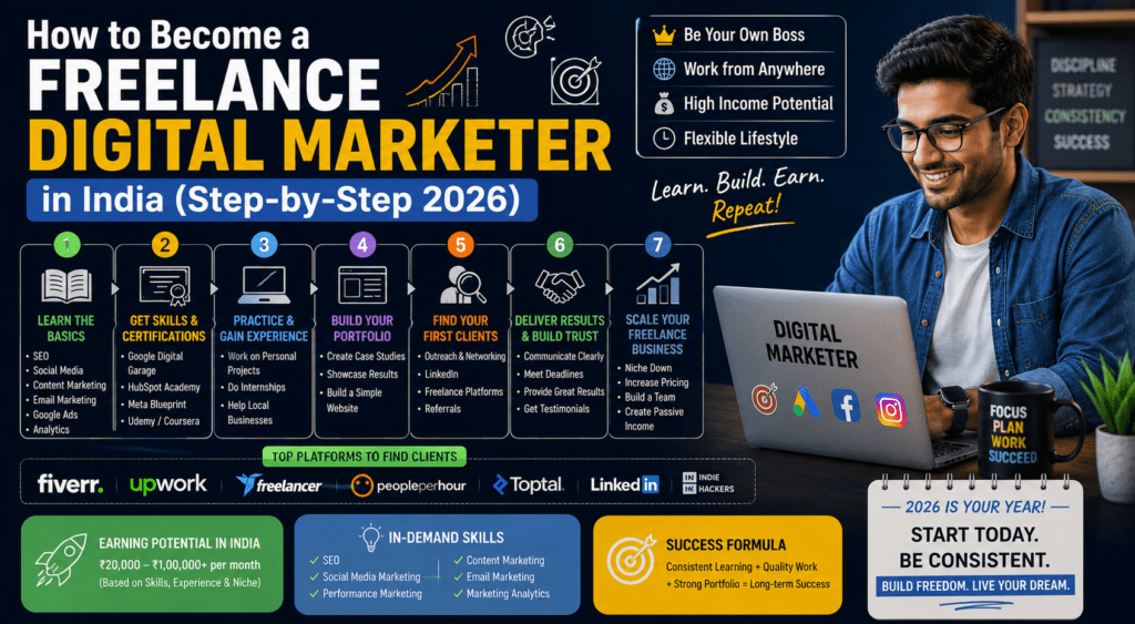 How to become a freelance digital marketer
