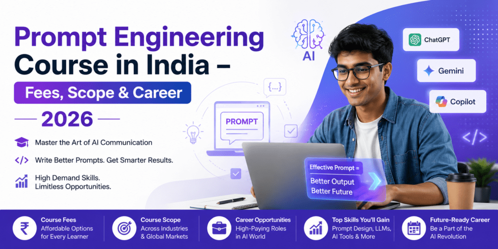 Prompt Engineering Course in India – Fees, Scope & Career 2026