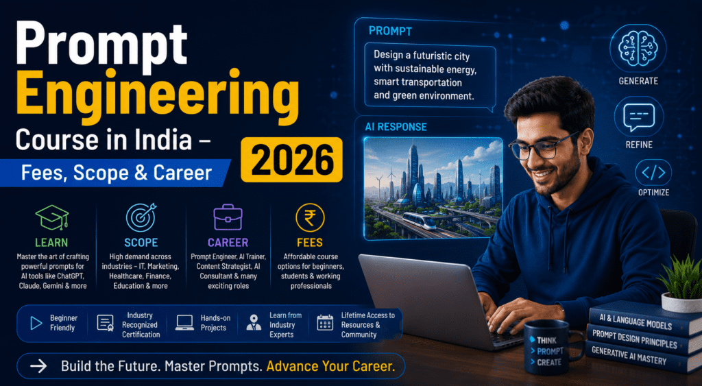 Prompt Engineering Course in India – Fees, Scope & Career 2026