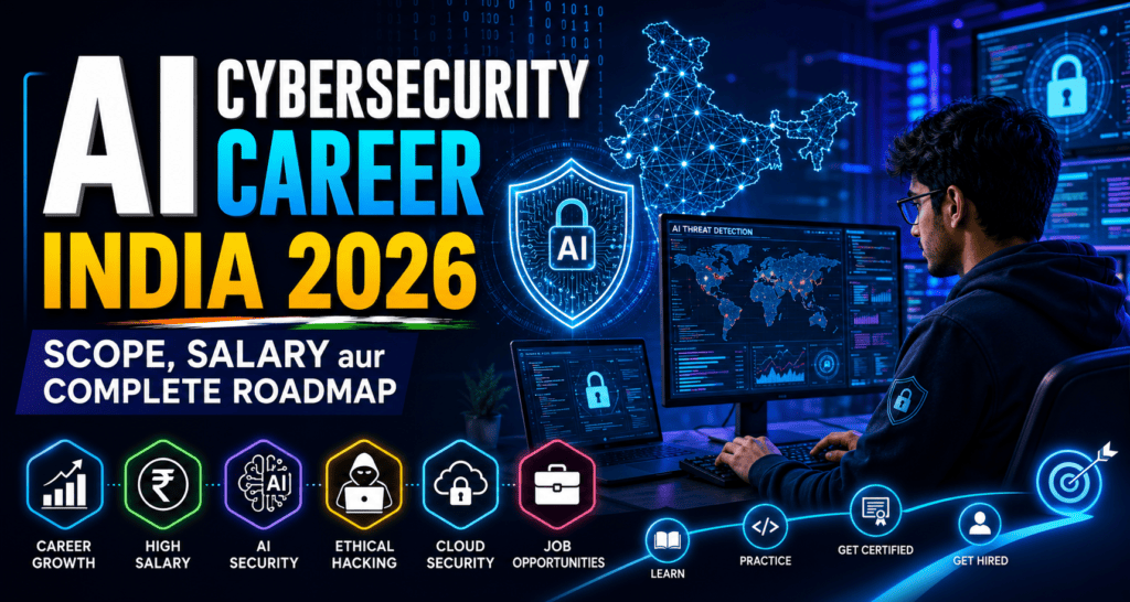 AI cybersecurity career roadmap in India