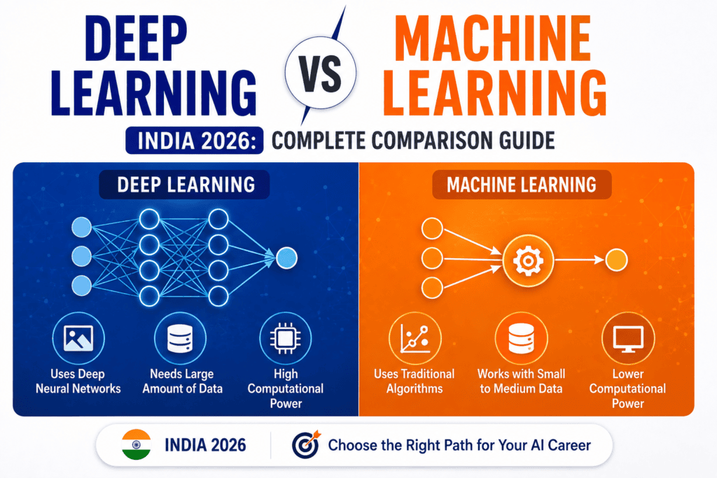 Deep Learning vs Machine Learning India 2026