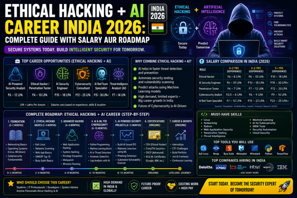 Ethical hacking and AI career roadmap