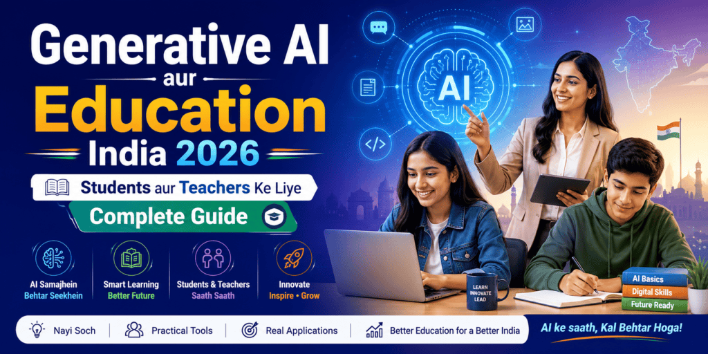 Generative AI aur Education India 2026