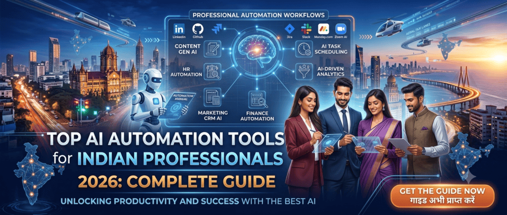 Top AI Automation Tools for Indian Professionals 2026 Complete Guide