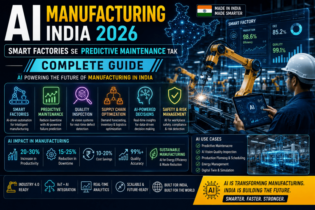 AI Manufacturing India 2026 Guide