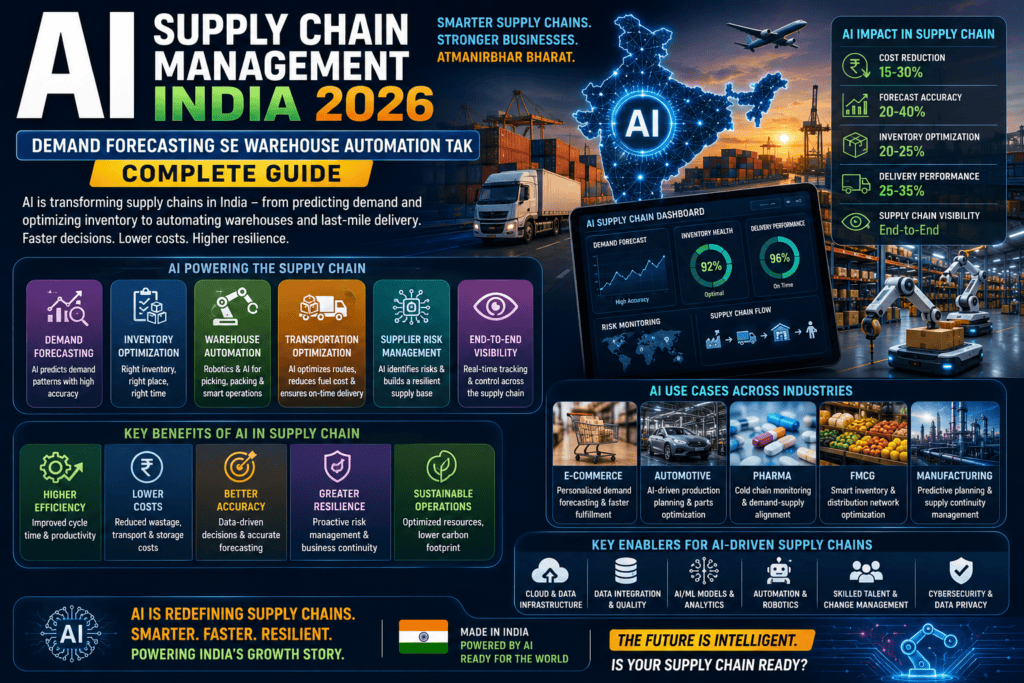 AI-Powered Supply Chains India 2026