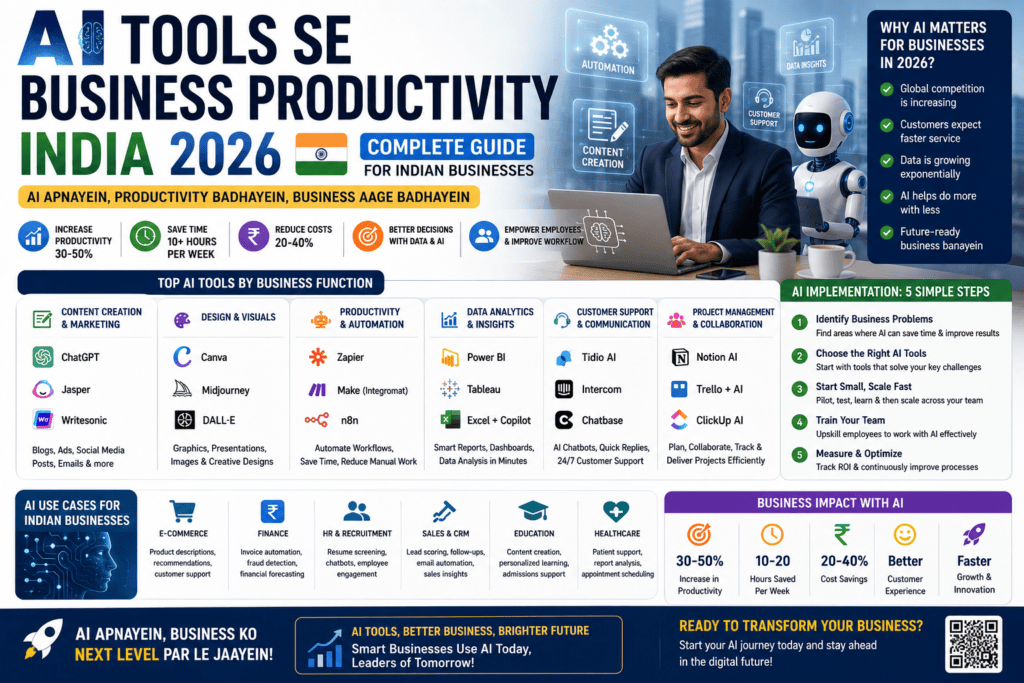 AI Tools for Indian Business 2026